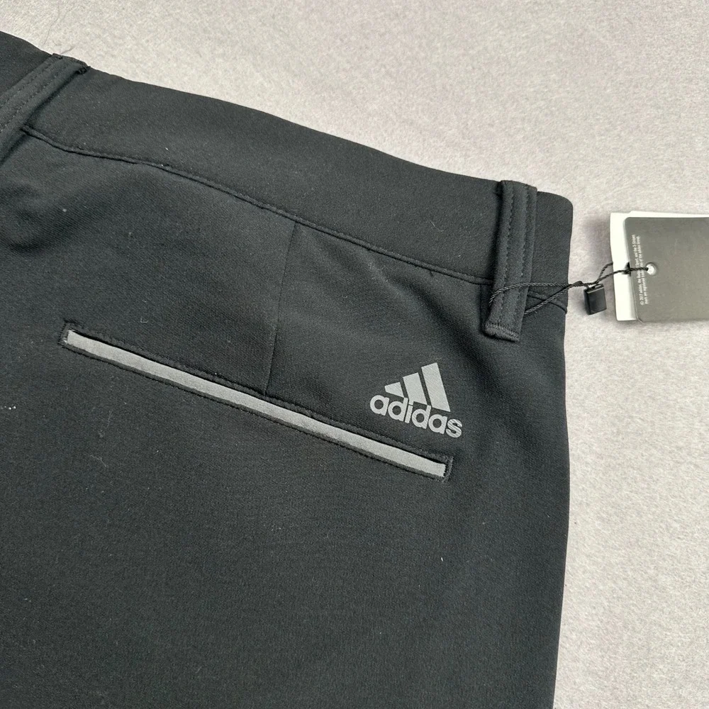 Adidas Mens Fallweight Golf Pants Black 30x34 NEW FR1137 Lightweight Stretch